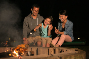 Photo of a Bonfire. Check That Off Your Summer Checklist for Kids