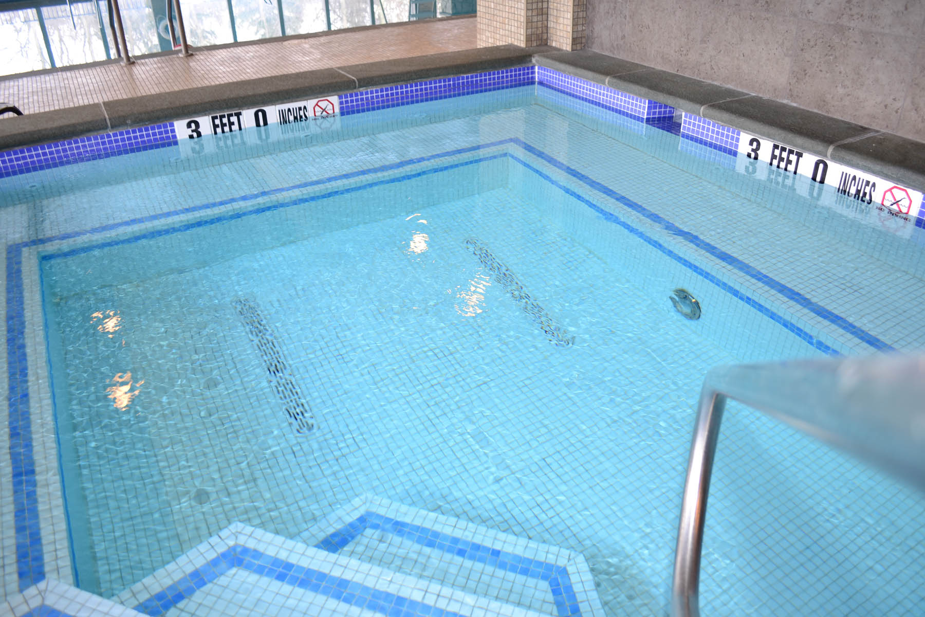 Indoor pool.