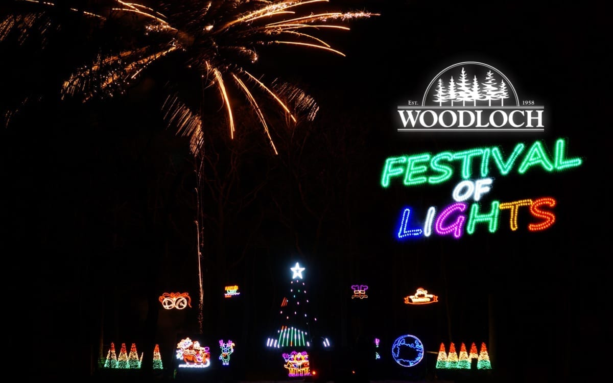 Woodloch Festival of lights.