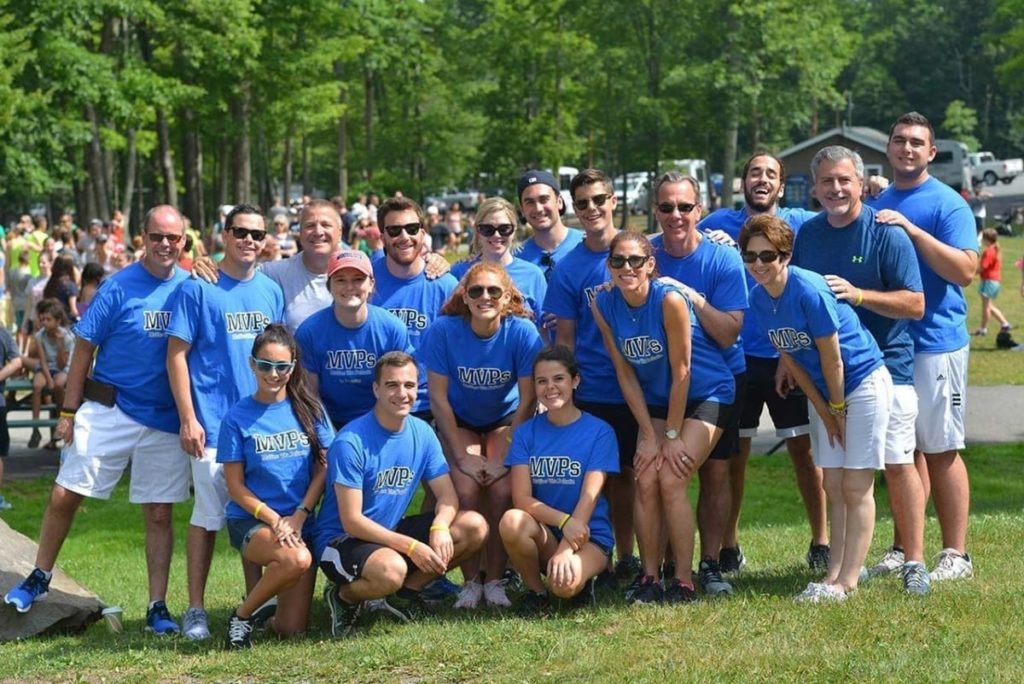 Group reunion photo.