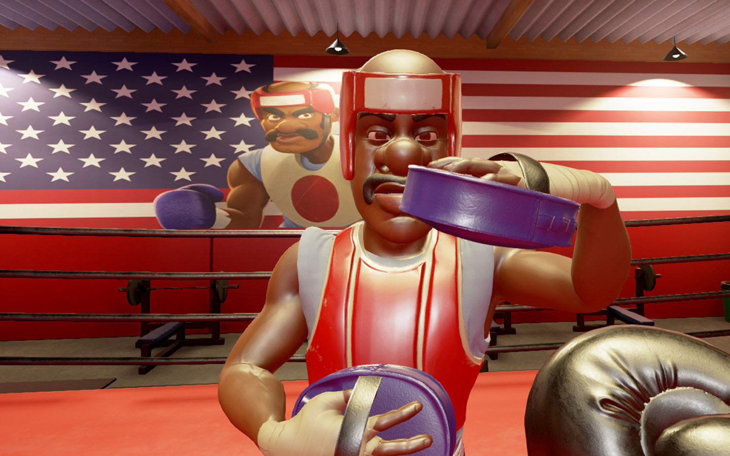 Boxing game screenshot.