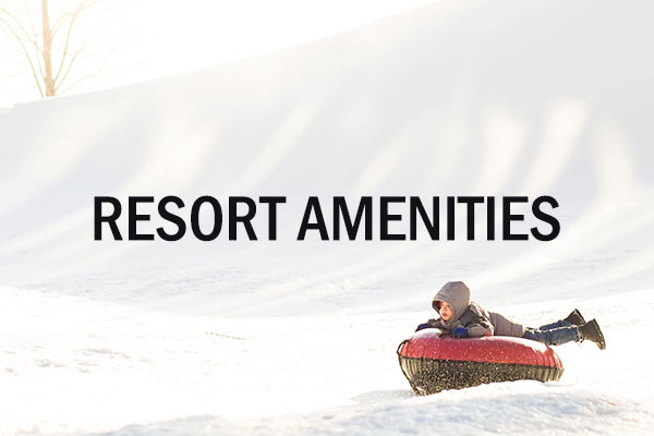 Resort amenities at Woodloch