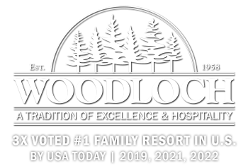 Woodloch. A tradition of excellence and hospitality. Voted 3 times #1 family resort in the U.S. by USA Today.