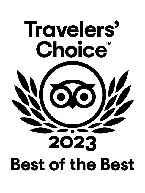 Trip Advisor's Traveler's Choice 2023 Best of the Best