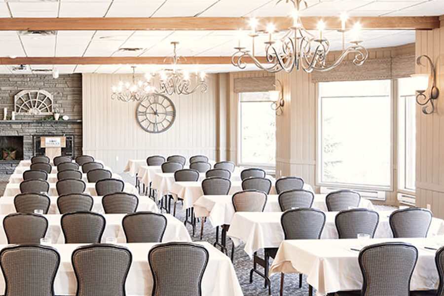 Meeting room setup.