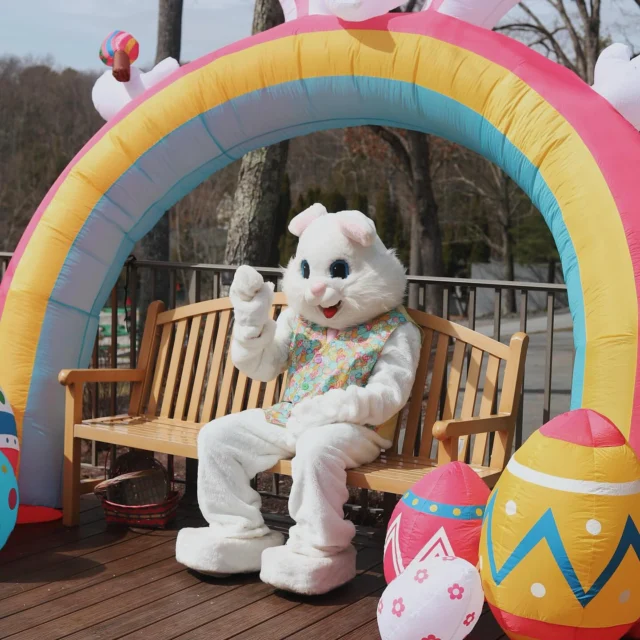 Hoppin’ back into the week like 🐰🌸 thank you to our Woodloch fam for a great Easter weekend! 😄 #woodloch #resort #easter #vacation #family #poconos #poconomtns #fyp